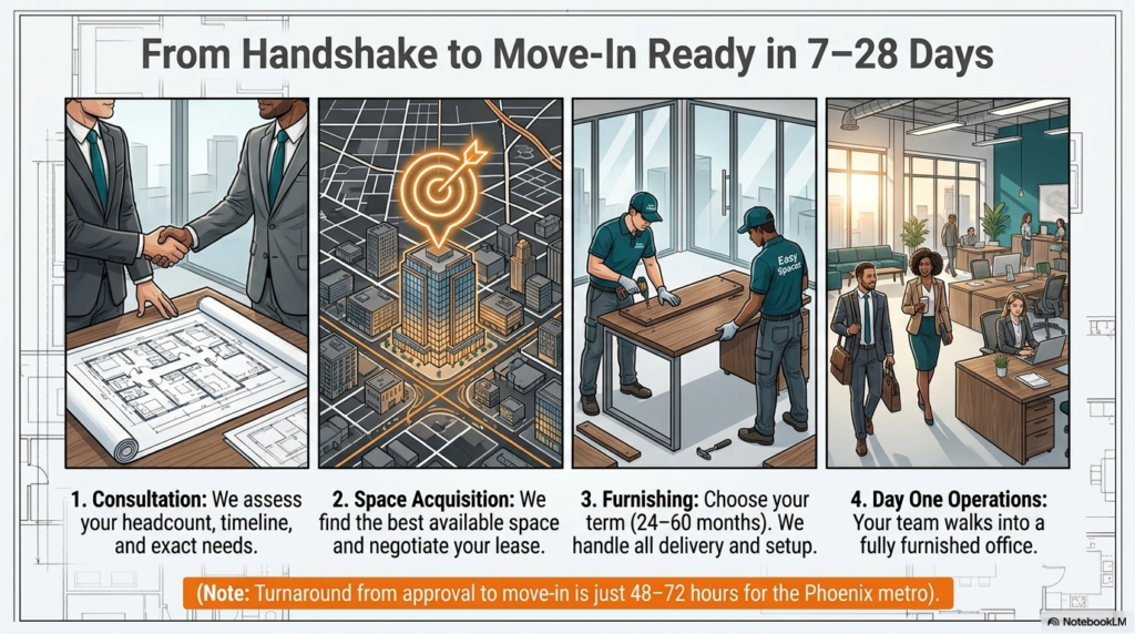 Modernofficeeconomicsslide9 Don't buy office furniture use it to hire staff