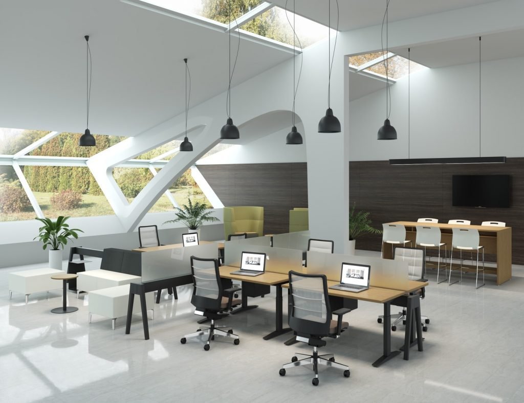 Open office desks and chairs Phoenix